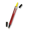Plastic Dual Purpose Highlighter & Pen